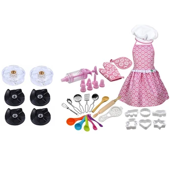 

Base Gear Compatible for ic Blender MB1001 250W with Kids Cooking and Baking Set Kitchen Role Play Set