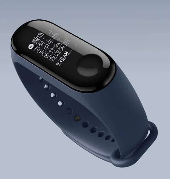 Dark blue Xiaomi Mi Band 3 Спортивные умные часы зарядное устройство Браслет Водонепроницаемый Фирменный Шагомер пульсометр для смартфона Bnad 3 - Цвет: Dark blue