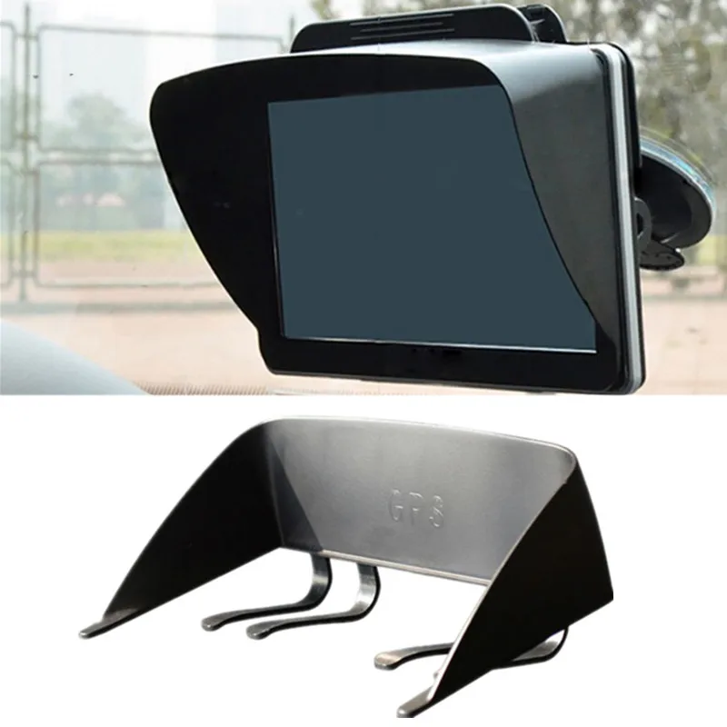 Прочная простая 7 дюймовая черная маска для экрана универсальный солнцезащитный