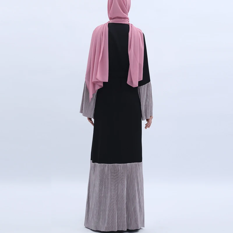MISSJOY Abayas для мусульманского праздника Рамадан женское платье кафтан лоскутное свободное турецкое элегантное женский халат Дубай Средний Восточный кардиган