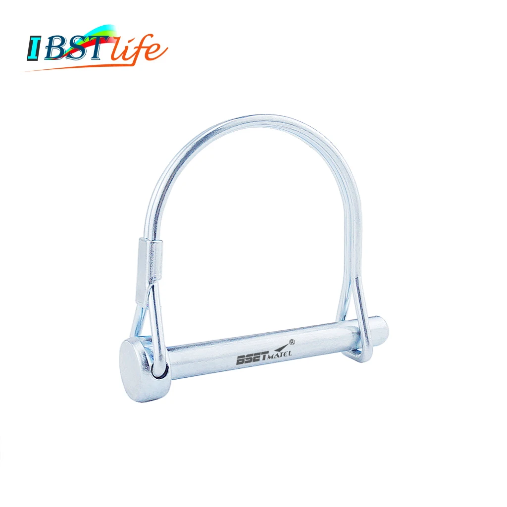 Пружинный штифт из углеродистой стали предохранительный вала с круглой аркой