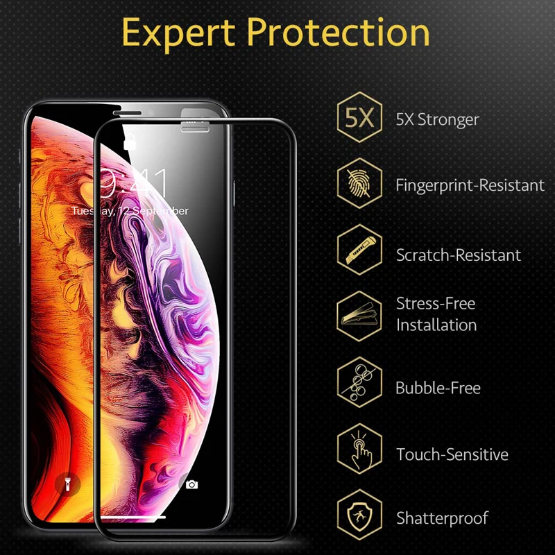 3-в-1 защитное стекло для iphone 11 promax стекло на айфон 11 про 11про Экран протектор для iphone pro 11 камера защита для iphone 11 Бронястекло чехол айфон 11 чехол iphone 11 glass