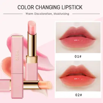 

HOJO Lipstick Matte Plump Moisturizing Non-pulling Small Powder Tube 2 Colors Lipstick Velvet Lip Stick Sexy Red Pigments TSLM2