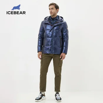 

ICEbear 2020 autumn and winter new men's hooded fashion down jacket thick and warm men's winter clothing MWY20867D