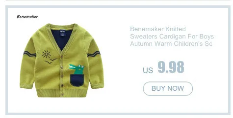 Benemaker/ г.; детский осенний кардиган; свитера для мальчиков и девочек; вязаная детская одежда; школьная форма; От 2 до 8 лет детей с длинными рукавами; YJ128