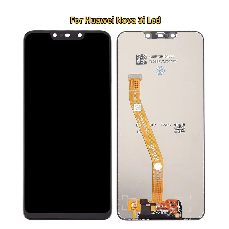 5Pcs держатель мобильного телефона ЖК-дисплей Дисплей для huawei Nova 3 3i PAR-AL00 PAR-LX1 PAR-LX1M PAR-LX9 PAR-TL20 Экран дигитайзер сборка Рамка