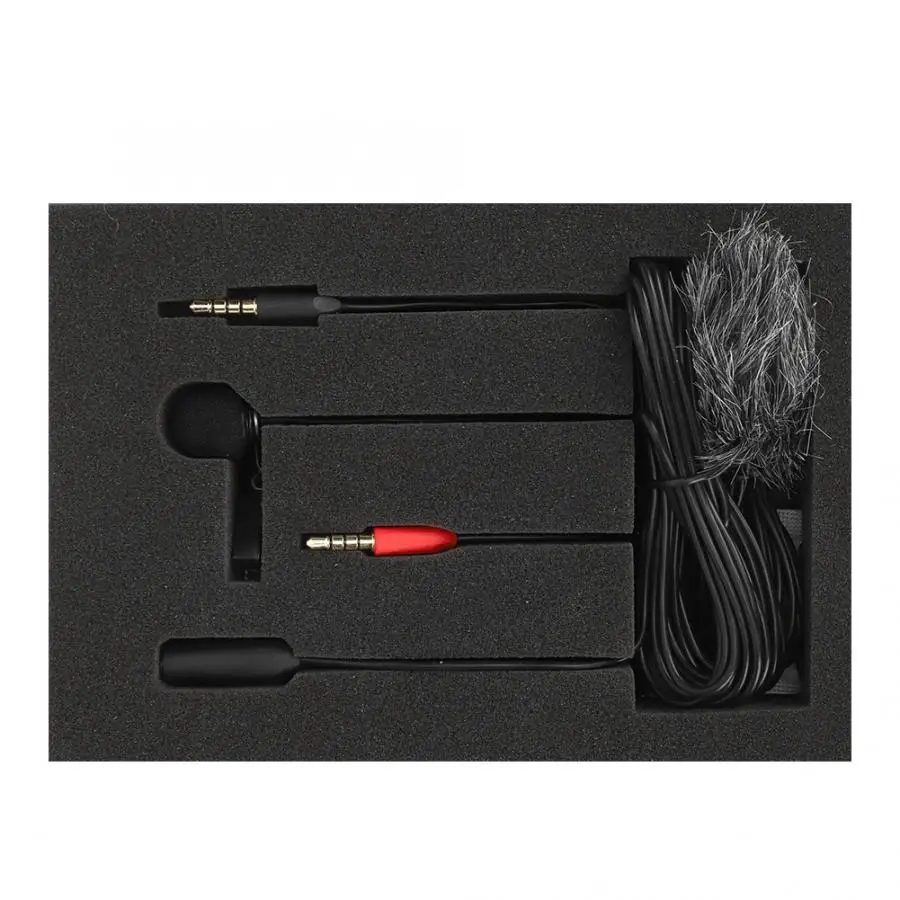 Для Saramonic SR-LMX1+ петличный клип-на микрофон Универсальный телефон Пикап микрофон для смартфона запись приложение микрофон
