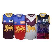 2020 brisbane lions afl guernsey-tamanho masculino S-3XL imprimir nomes personalizados e números de qualidade superior frete grátis