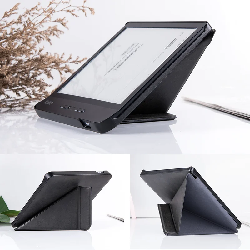 Étui compatible avec Kobo Libra 2 - Book Style Pu Leather E-reader Cover Fo