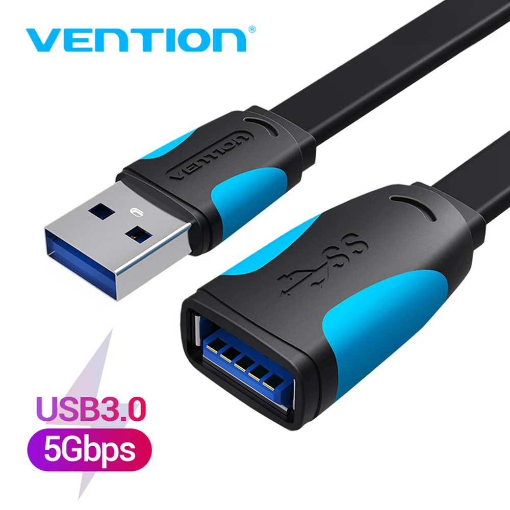 Vention USB 3.0 câble d'extension mâle à femelle câble d'extension vitesse rapide USB 3.0 câble étendu pour ordinateur portable USB 2.0 Extension