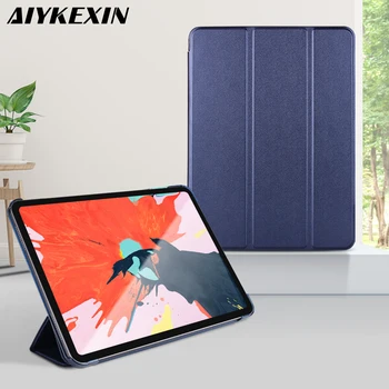 

AIYKEXIN Trifold Smart Case for iPad Pro11 inch 2018 Magnetic PU Leather for iPad A1980 A2013 Cover Auto Wake Sleep for iPad 11