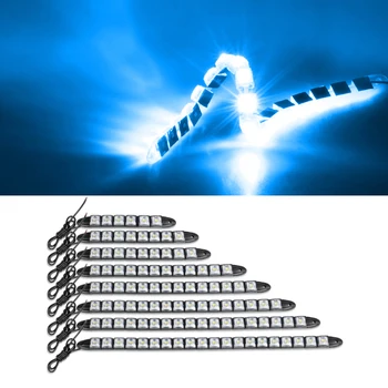 

12/24V 2PCS Car Daytime Running Light Car-styling DRL Car Daytime Lamp Auto Fog Light Super Bright Waterproof Driving Lamps