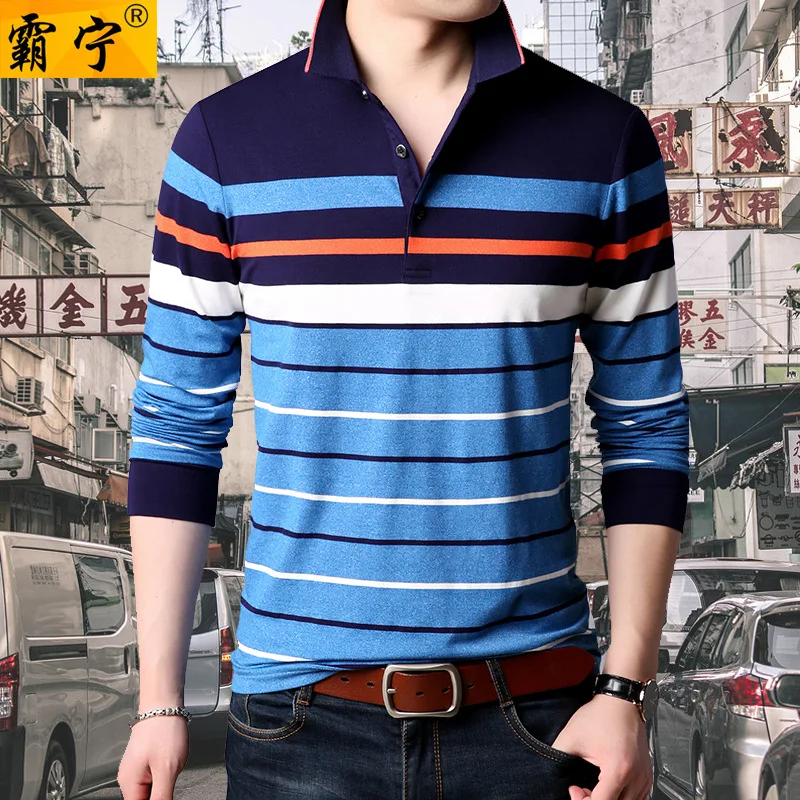 

Dad Long-sleeved T-shirt Men's Autumn Clothing New Style 40-50-Year-Old Middle Aged And Elderly People Men Autumn Long Sleeve St