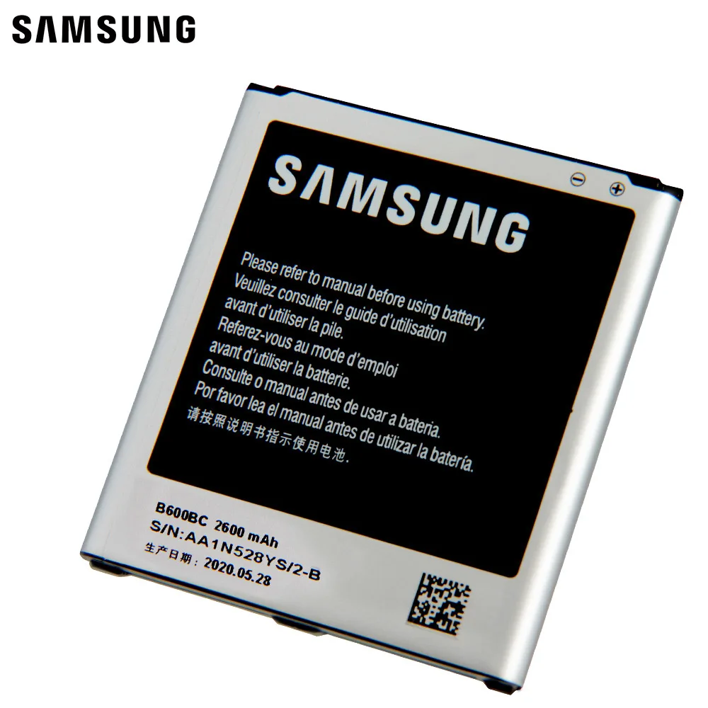 Оригинальный сменный аккумулятор Samsung B600BC B600BE для GALAXY S4 GT I9505 I9508 I959 I9500 I9502 B600BU 2600