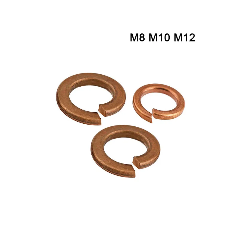 DIN127 GB93 высокое качество M8 M10 M12 M6 бронзовые медные накладки пружинный замок шайба