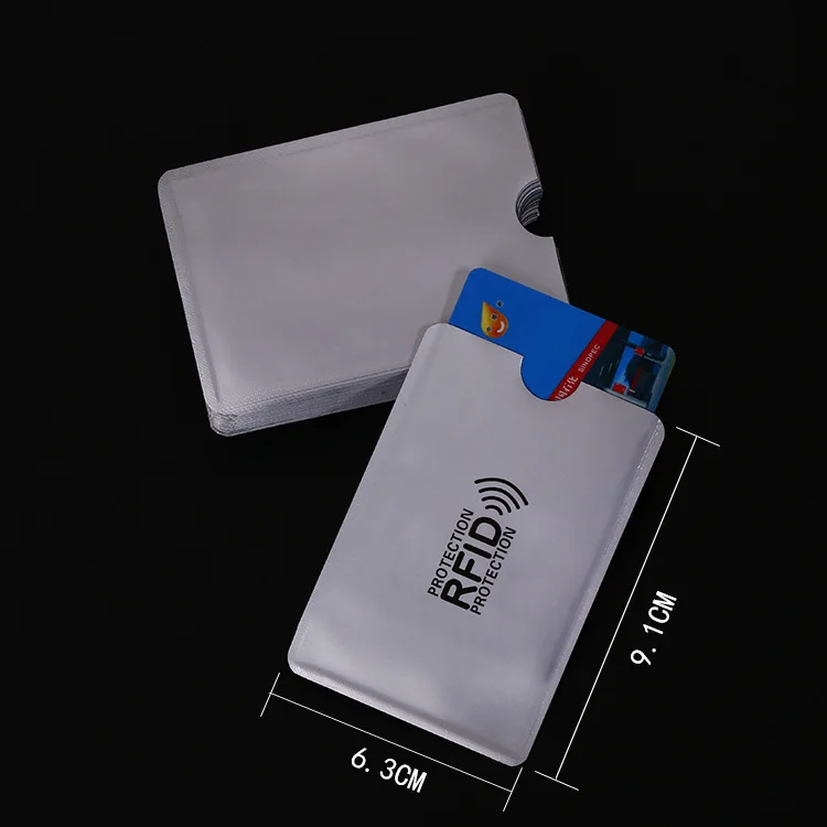 Чехол для банковских карт металлический алюминиевый 6 3*9 1 см | Багаж и сумки