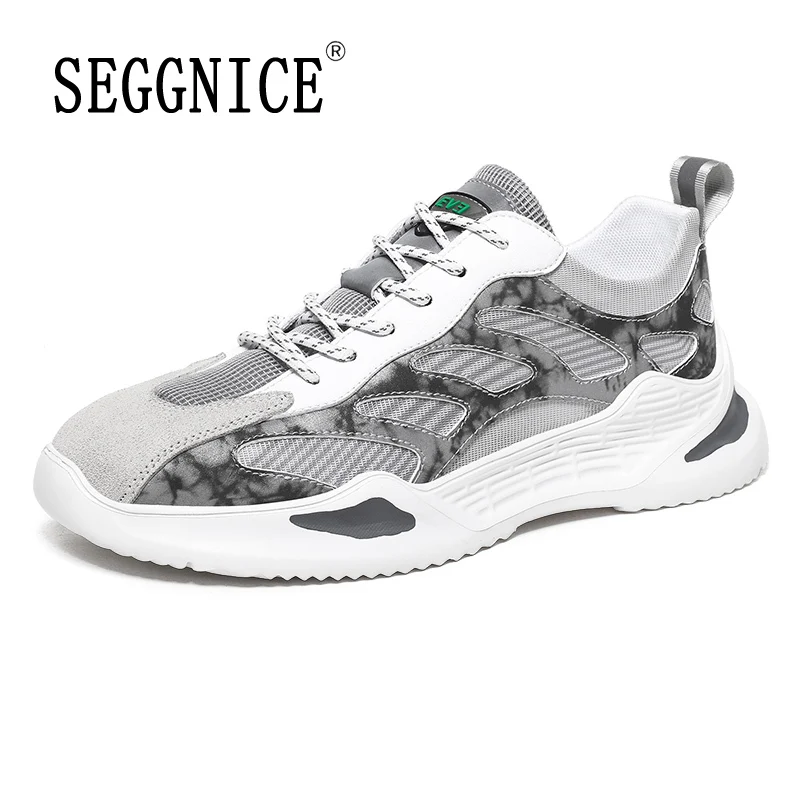 Men Running Shoes New Brand Comfortable Sport Shoes Breathable Lace-up Outdoor High Quality Footwear Trainer Sneakers 2020
