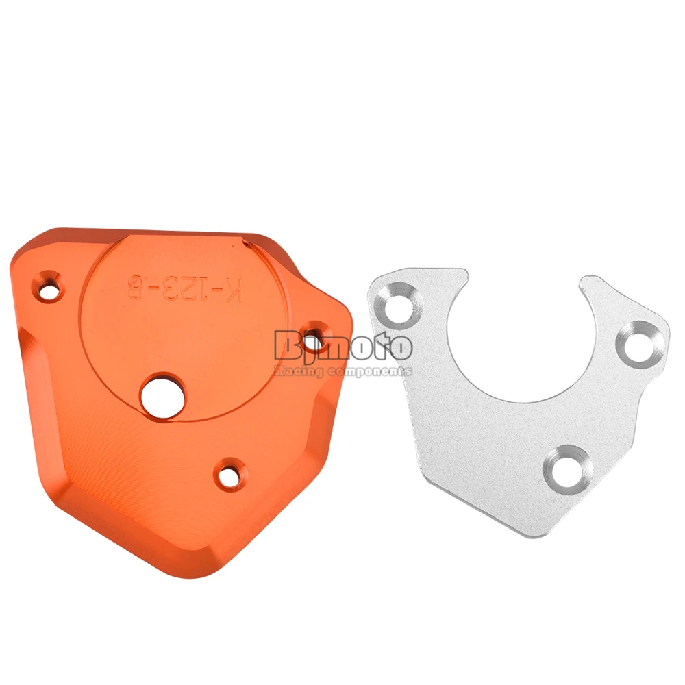Для KTM Duke 125 250 390 сбоку расширение Pad увеличить подставки Поддержка пластина для KTM Duke125 Duke250 Duke390