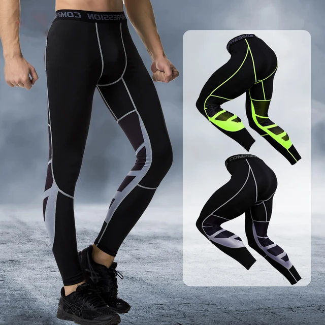 Pantalon de compression de sport pour homme,legging moulant d’entraînement, de fitness, de course ou de gymnastique, 2