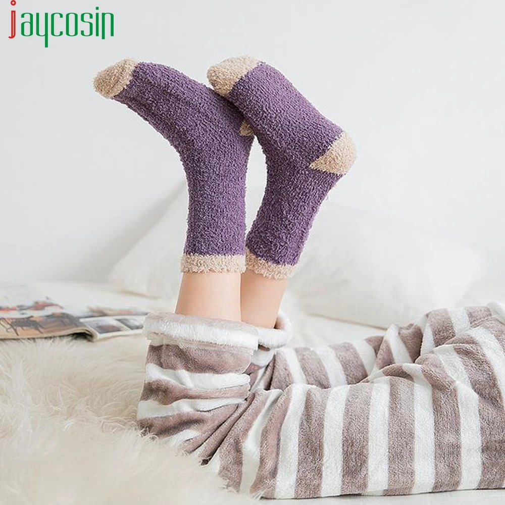 Женские махровые зимние теплые коралловые флисовые плотные Модные Повседневные