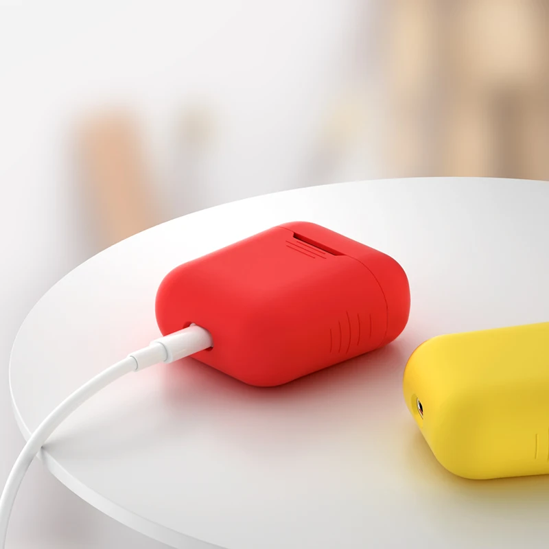 Силиконовый чехол для Apple Airpods Air Pods Pro Bluetooth наушников аксессуары