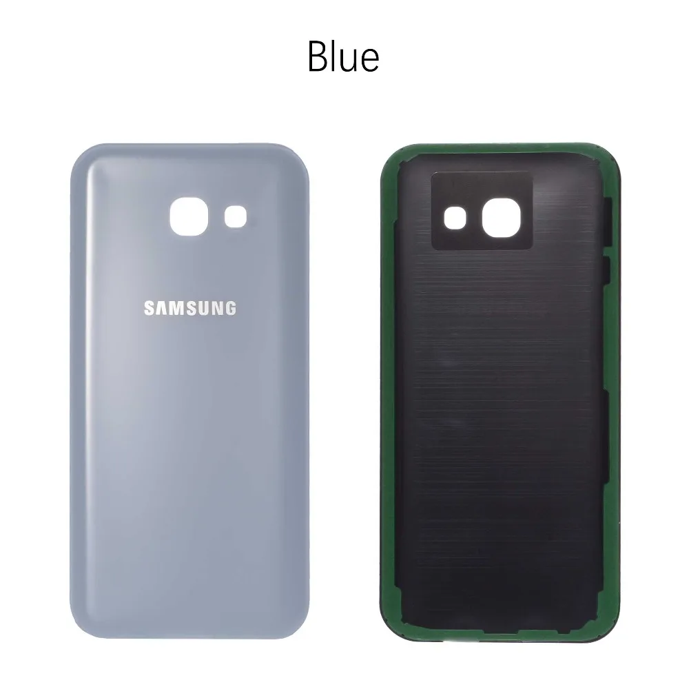 Задняя крышка батареи для Samsung Galaxy A5 A520 A520F задняя крышка корпуса батарейного отсека Запасные части