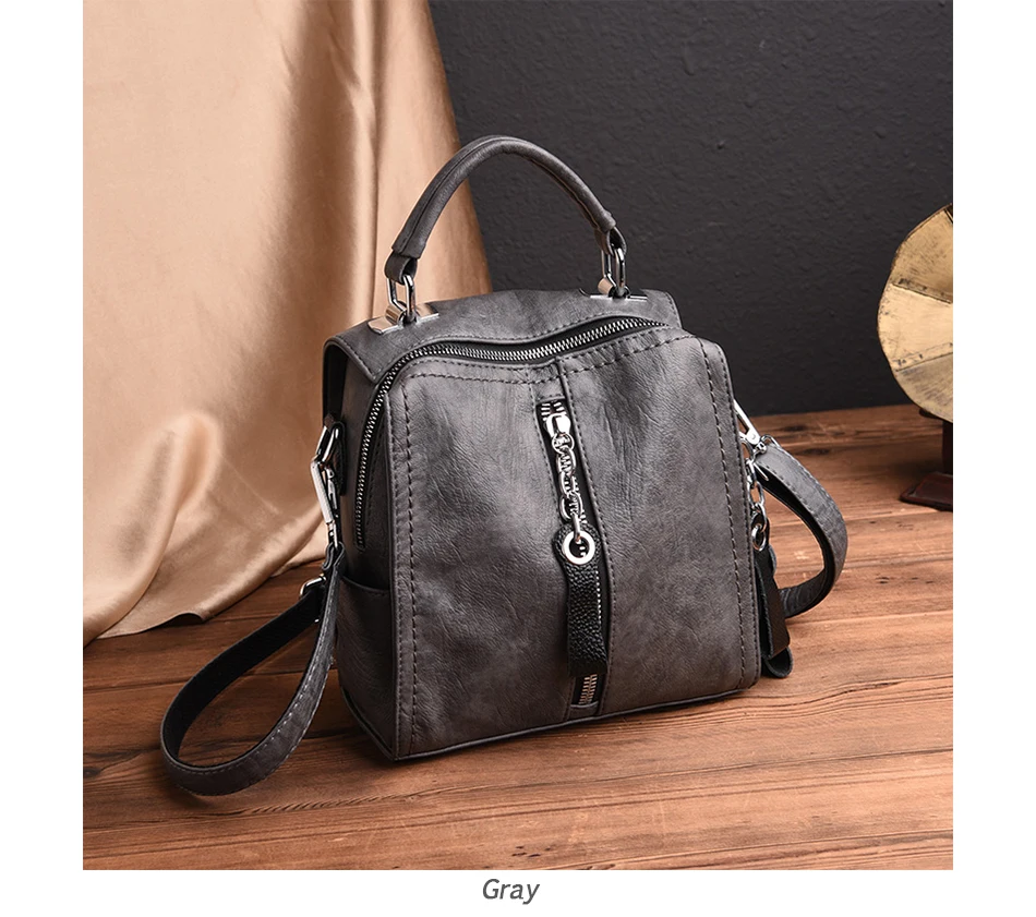 Многофункциональный женский рюкзак маленький Mochila Feminina школьные рюкзаки для девочек-подростков Сумки Sac A Dos