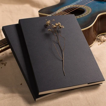 

Black Card Sketch Book Sketchbook Art Marker Sketch Book For Painting Drawing Retro Clssci School Office Supply