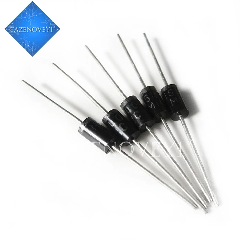 100PCS 1N5817 1N5819 1N5399 1N4937 1N4004 Schottky Rectifier Diode 1N4001 1N4007 UF4007 HER107 FR207 FR157 FR107 RL207 DO 41|Диоды| |
