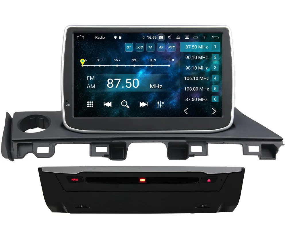 Klyde " ips 4G wifi Android 9 Восьмиядерный 4 Гб ОЗУ 64 Гб ПЗУ DSP автомобильный DVD мультимедийный плеер стерео для Mazda 6 GJ Atenza