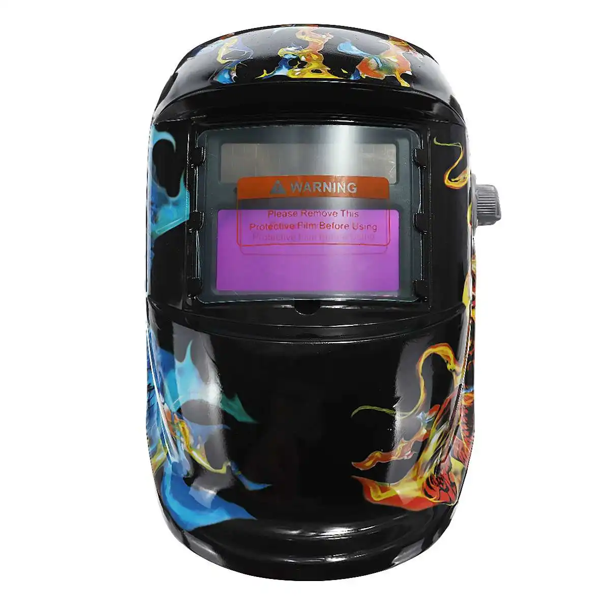 Solar Auto Darkening Electric Welding Helmet/Mask Adjustable Wide Shade Range 4/9-13 MIG ARC Welder for Plasma Cutter Machine