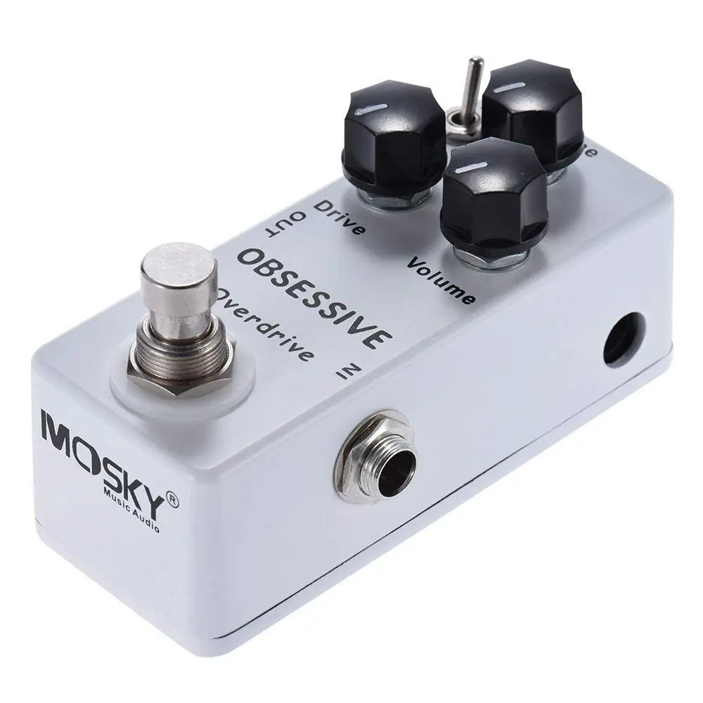 MOSKY Obsession Overdrive мини-гитарный эффект педали True Bypass гитарные части и аксессуары