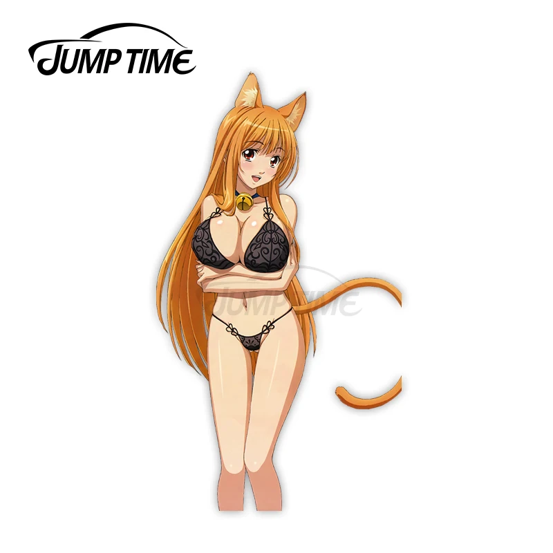 Время скачка Asobi ni Iku yo! Eris 7 3 Аниме Сексуальная девушка виниловая наклейка Waifu