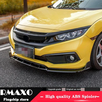 

For Honda Civic Body kit spoiler 2019-2020 Honda Civic SCK ABS Rear lip rear spoiler front Bumper Diffuser Bumpers Protector