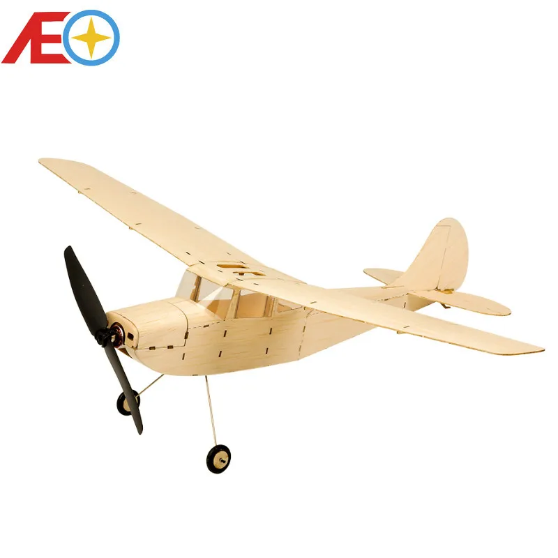 K12 Dance Wings Hobby Cessna L19 445 мм Wingspan Micro RC Balsa деревянная лазерная резка набор для сборки