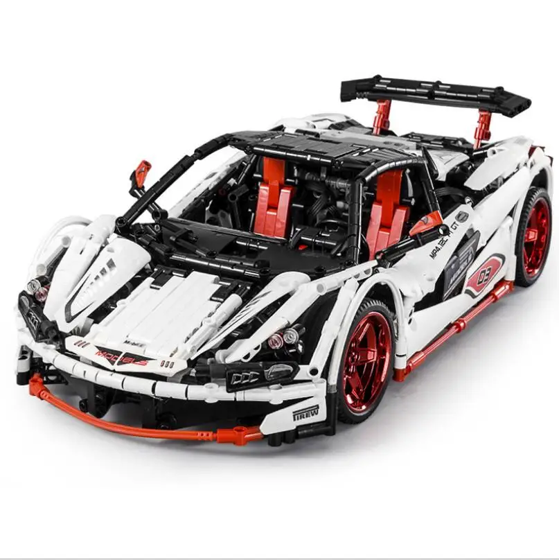 Новинка 13067, серия Technic, модель C63 Coupe, строительные блоки, классический MOC-6687, RC гоночный автомобиль, игрушки для детей