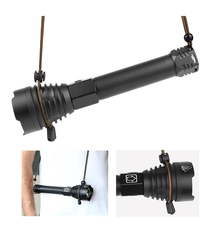 Recarregável da Tocha Zoom à Prova Melhor para Camping Poderoso Lanterna Elétrica Super d' Água Caça Pesca Luz Xhp50 Xhp70.2 Xhp90 Led 11 Recarregável Da Tocha Super Zoom À Prova