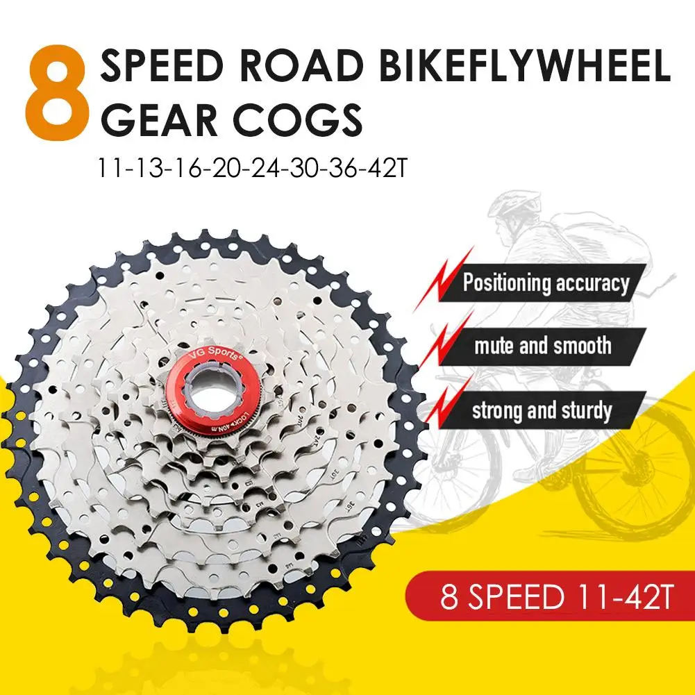 Roue Libre Vélo 18 Dents Alomejor - Pignon Acier Vélo Route Single Speed Chaîne Vélo