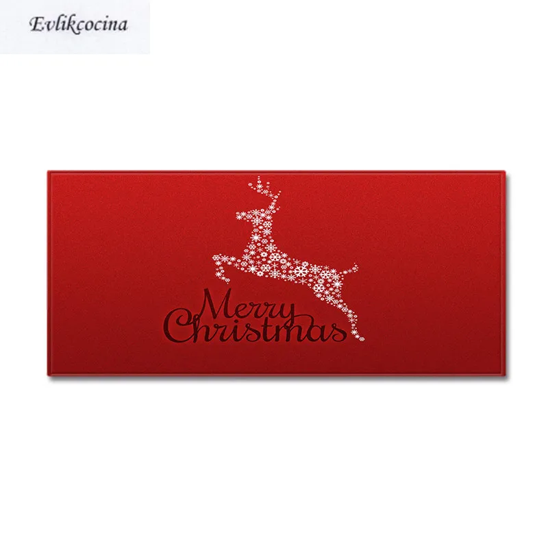 Красный коврик на Рождество, Нескользящий Впитывающий Коврик для ванны, коврик для гостиной, спальни, ковровое покрытие для пола, Infantil