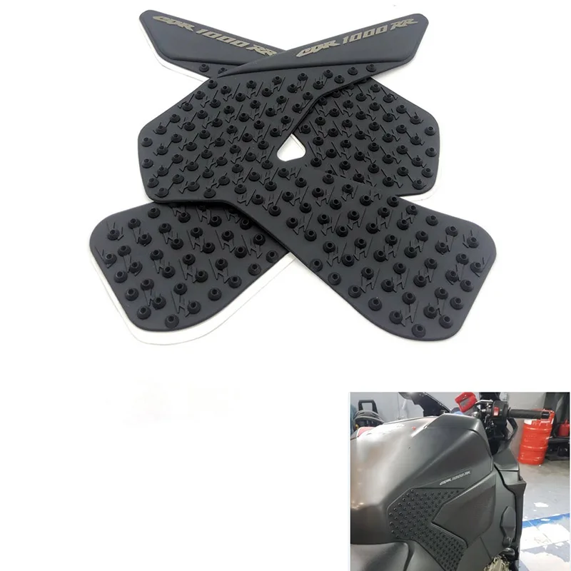 

Motorcycle Fuel Tank Pad Anti Slip Stickers Knee Grip Side Decals for Honda CBR1000RR CBR 1000 RR 2017-2019 Motorcycle Accessori