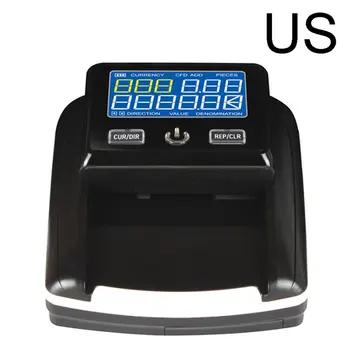 

LCD screen mini banknote detector Support US Dollar Euro Banknotes Foreign Currency Counter Intelligent forgery Casino