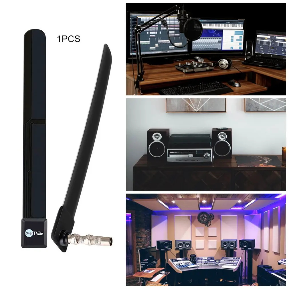 Digital Aerial Clear TV Key Indoor satellite Aerial 1080p HD Ditch Cable Signal Enhancement HDTV Free TV For Home