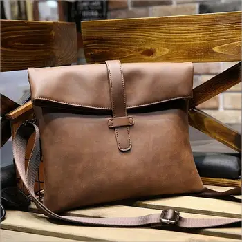 

Crazy horse leathe Ipad bagsr men's briefcase Men's messenger bag Men leather shoulder bag