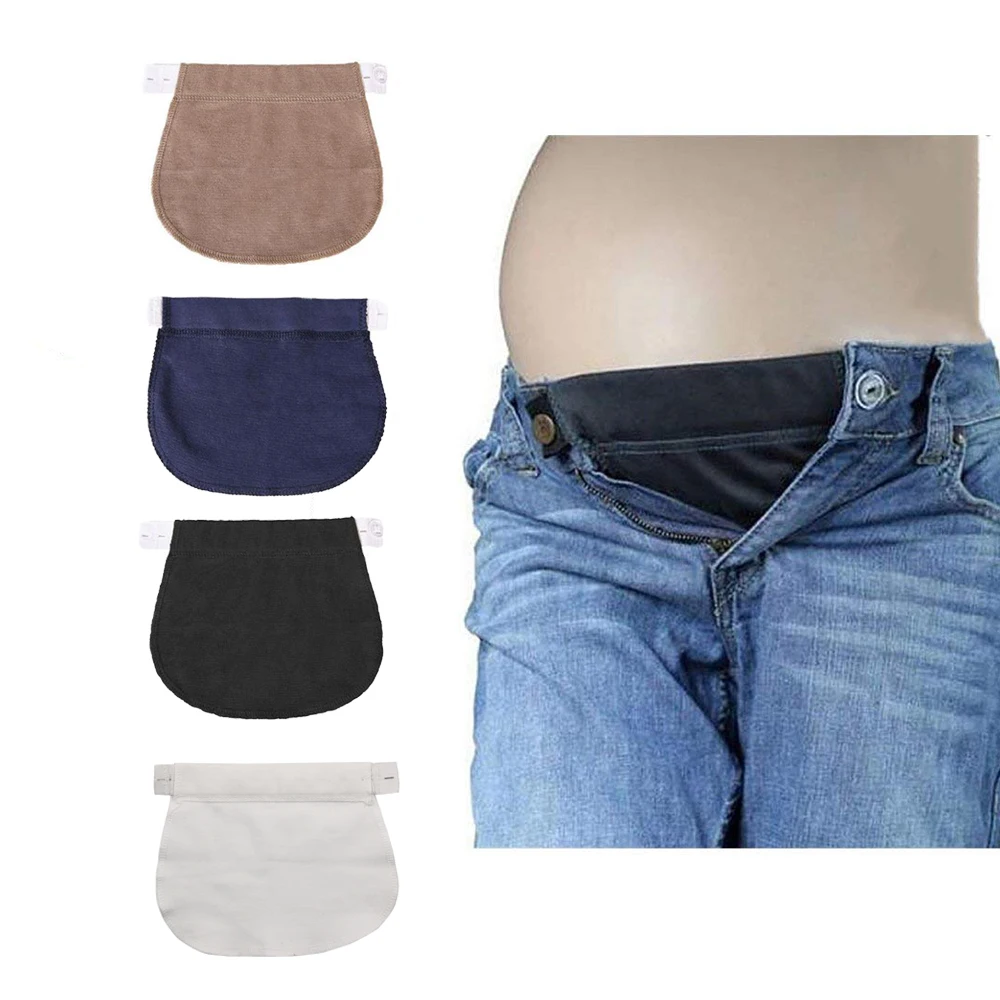 Пояс для животика после родов пояс для беременных регулируемые эластичные брюки для будущих мам Беременная Талия расширитель Швейные аксессуары
