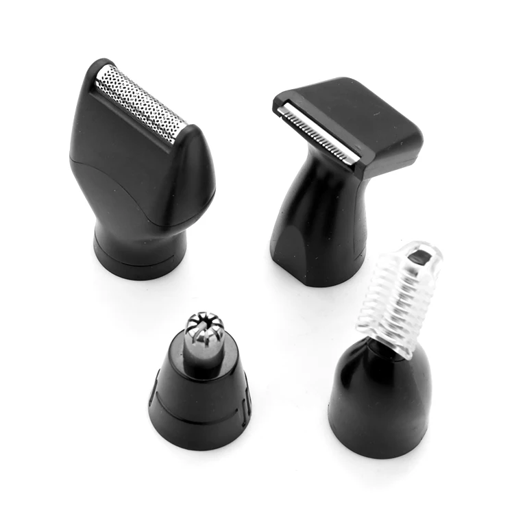 KM-6630, 4 в 1, триммер для волос в носу, носовая шерсть, инструмент для стрижки волос в носу, вымытый триммер, машинка для стрижки и бритва, эпилятор