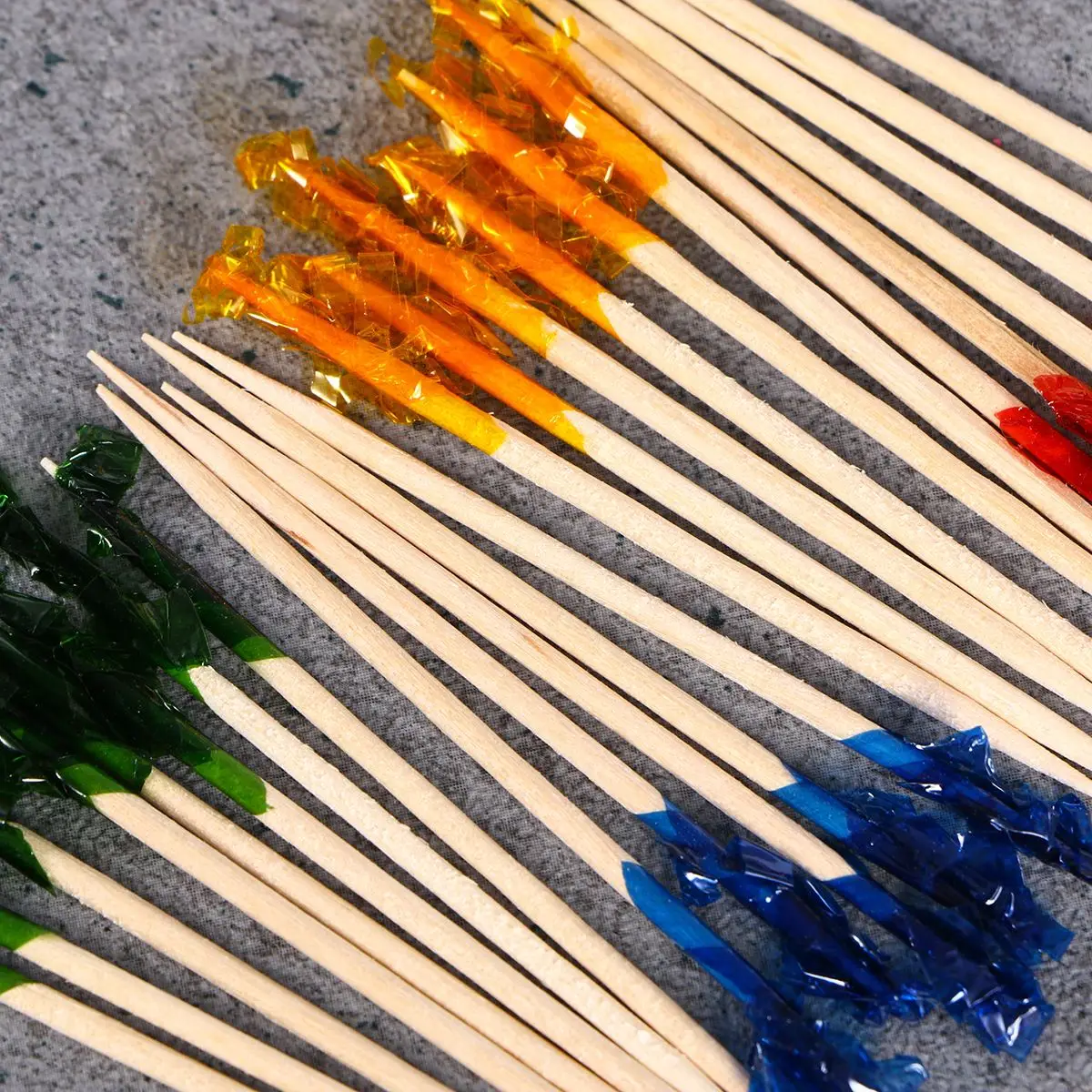 Бамбуковые пищевые палочки для буфета фрукт кекса вилки вечерние салатные торты