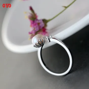 

100% 925 sterling silver ring Open silver female ring factory direct free shipping