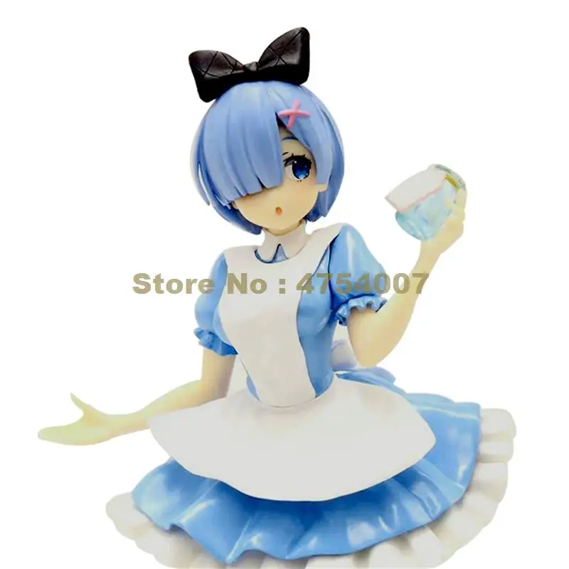 Экшн фигурки из аниме re: life in a другой мир коллекция милых кукол rem ram 21 см