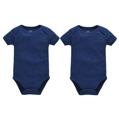 2HY2213 Honeyzone/Одежда для новорожденных; однотонное боди белого и черного цвета; Bebe; летний Мягкий комбинезон с короткими рукавами для маленьких мальчиков и девочек - Цвет: 2HY2213
