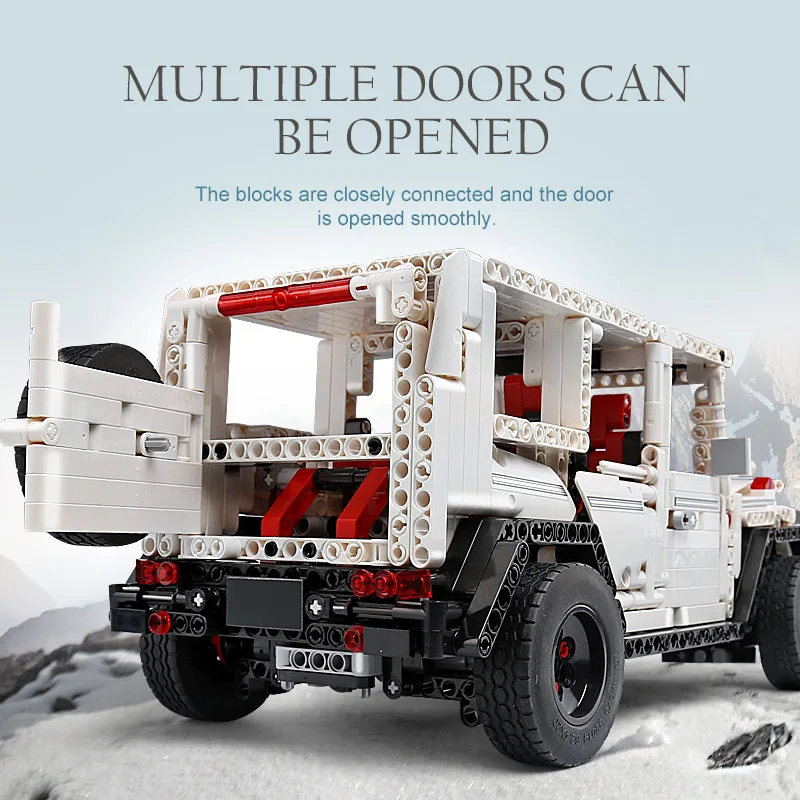 Пресс форма для King MOC дизайн грузовик внедорожник G500 AWD универсал Off модель